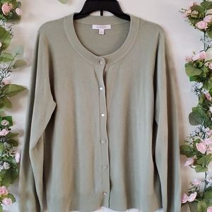 Woman by Design Cardigan Sweater - 1X